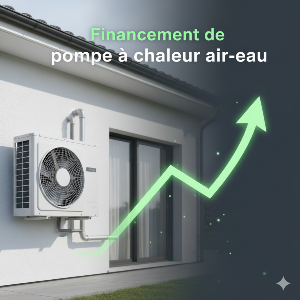 Financement de pompe à chaleur air-eau 